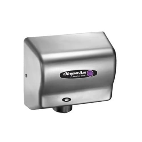 American Dryer 1500W eXtremeAir CPC Hand Dryer, Wall Mounted, 100-240V, Stainless Steel