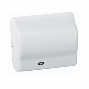 1500W Global GX Series Hand Dryer, Wall Mounted, 110-120V, White Aluminum 