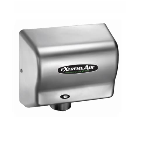 1500W eXtremeAir GXT Hand Dryer, Wall Mounted, 100-240V, Stainless Steel