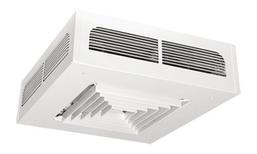 7500W Dragon Ceiling Fan Heater w/ 24V Control, 700 CFM, 25595 BTU/H, 240V, Soft White