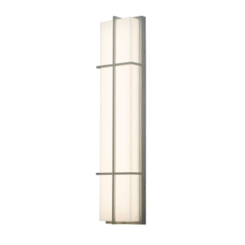 42W Avenue Outdoor Wall Sconce w/ PC, 120V-277V, Selectable CCT, GRY