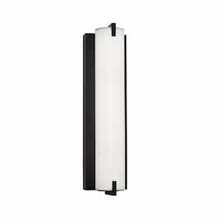16-in 15W Axel Wall Sconce, 1200 lm, 120V-277V, CCT Select, Black