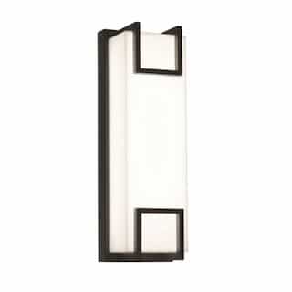 19W LED Beaumont Outdoor Wall Sconce, 120V-277V, 3000K, Bronze