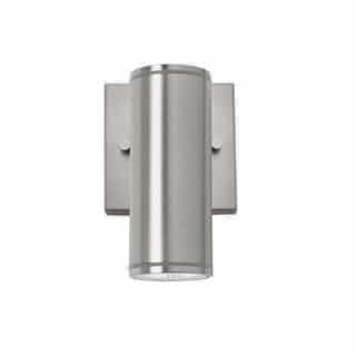 6-in 10W Beverly Wall Sconce, 630 lm, 120V-277V, CCT Select, Nickel