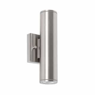 AFX 10-in 20W Beverly Wall Sconce, 1200 lm, 120V-277V, CCT Select, Nickel