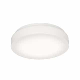11-in 17W Cirrus Flush Mount, 1258 lm, 120V, CCT Select, White