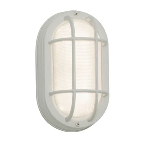 AFX 6W LED Cape Outdoor Wall Sconce, 600 lm, 120V, 3000K, White
