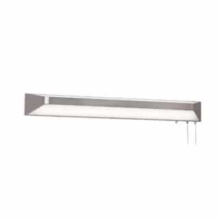 36-in 58W Cory Overbed Light, 4100 lm, 120V, CCT Select, Nickel