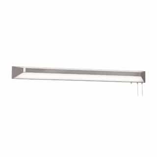48-in 68W Cory Overbed Light, 4900 lm, 120V, CCT Select, Nickel