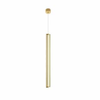 48-in 40W Cass Pendant, 2750 lm, 120V, 3000K, Gold