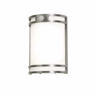 13W Elston Outdoor Sconce w/ Photocell, 120V, Selectable CCT, Aluminum