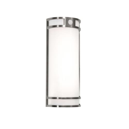 AFX 21W Elston Outdoor Sconce w/ Photocell, 120V, Selectable CCT, Aluminum