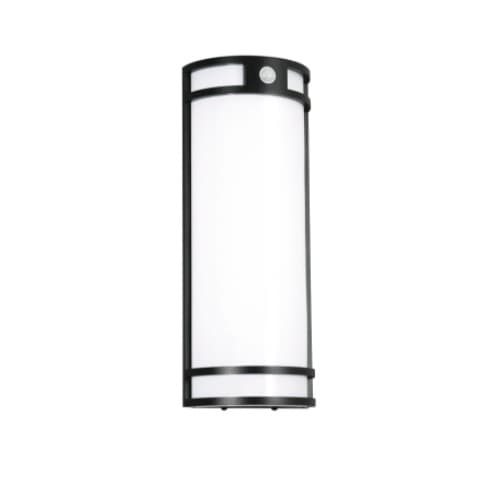 AFX 21W Elston Outdoor Sconce w/ Photocell, 120V, Selectable CCT, Black