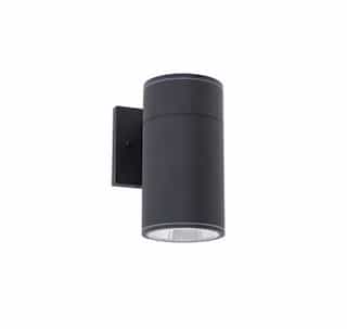 12W Everly LED Wall Sconce, 1-Light, 120V-277V, Selectable CCT, Black