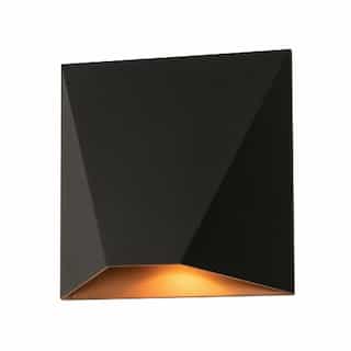 8-in 12W Kylo Outdoor Sconce, 600 lm, 120V, CCT Select, Black/Copper