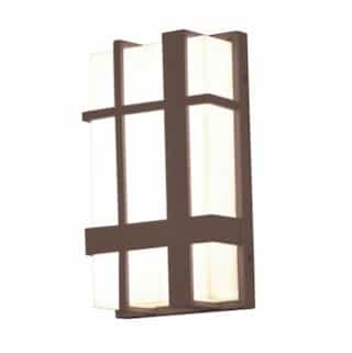AFX 24W LED Max Outdoor Wall Sconce w/ Photocell, 120V-277V, 3000K, Bronze