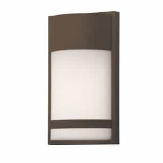 24W LED Paxton Outdoor Wall Sconce, 120V-277V, Selectable CCT, Bronze