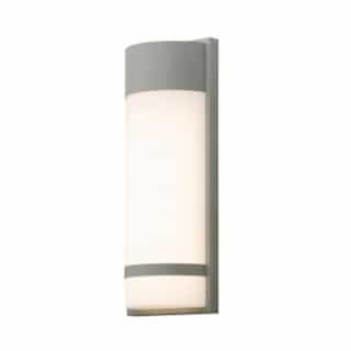 AFX 24W LED Paxton Outdoor Wall Sconce, 120V-277V, Selectable CCT, Gray