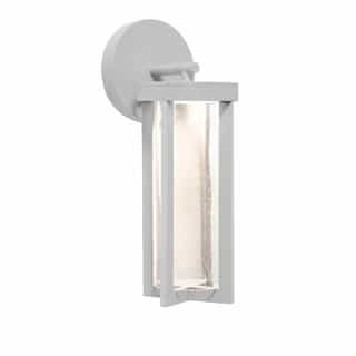 12-in 9W Rivers Outdoor Sconce, 630 lm, 120V, 3000K, Gray
