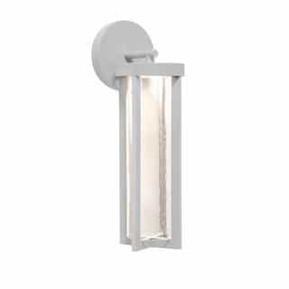 18-in 15W Rivers Outdoor Sconce, 1070 lm, 120V, 3000K, Gray
