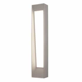 AFX 22W LED Rowan Outdoor Wall Sconce, 120V-277V, Selectable CCT, Gray