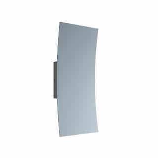 12-in 12W Sadie Outdoor Sconce, 450 lm, 120V, 3000K, Gray