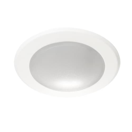 15W LED Slim Flush Mount Disc Light, 1380 lm, 120V, 3000K, White