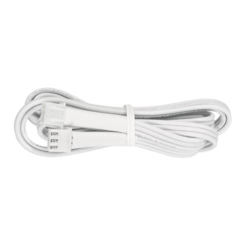 24-in Connector Cord for SPLE Series Undercabinet Lights, White