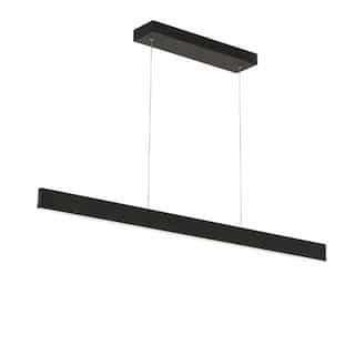 46-in 23W Stealth Pendant, 1475 lm, 120V, CCT Select, Black
