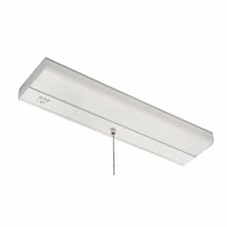 18-in 9W T5LC Closet Light w/ Chain, 614 lm, 120V, CCT Select, White