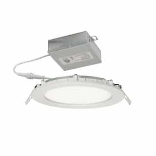 AFX 6-in 13W LED Tuck Recessed Downlight, 1170 lm, Selectable CCT, White