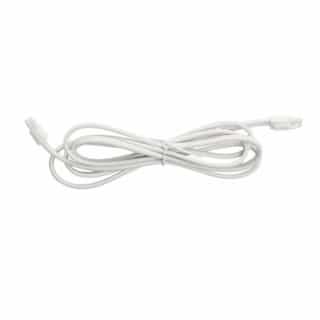 72-in Connector Cord for VRAU Series Undercabinet Lights, White