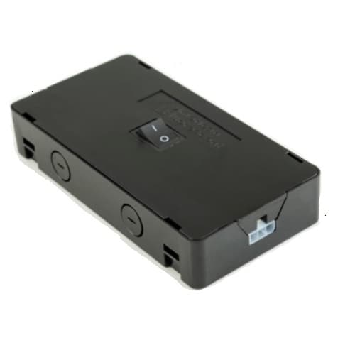 Hardwire Box for NLLP2 & KNLU Series Undercabinet Lights, Black