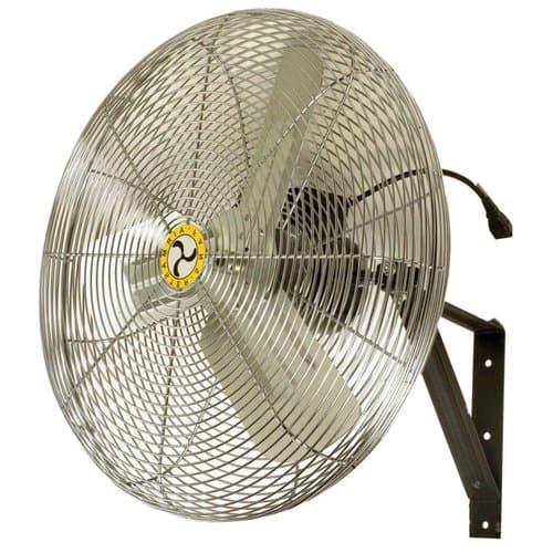 24-in Commercial Non-Oscillating Fan, 3-Speed, 115V