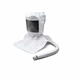 Disposable Hood Assembly for Air Respirator Hood, Flow Adapter & Suspension