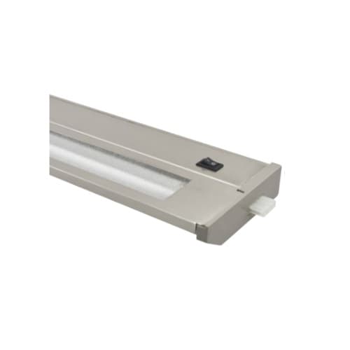 32-in 80W Priori Xenon LED Undercabinet Light, Dimmable, 315 lm, 2700K, Brushed Steel