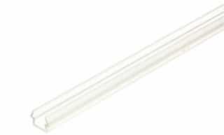 LED Rope-Tape Hybrid 4' Clear Plastic Mounting Track