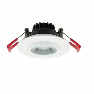 3.34-in 8W LED Recess Gimbal Downlight, 675 lm, 120V, Selectable CCT
