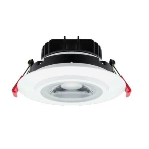4.92-in 12W LED Recess Gimbal Downlight, 1000 lm, 120V, Selectable CCT