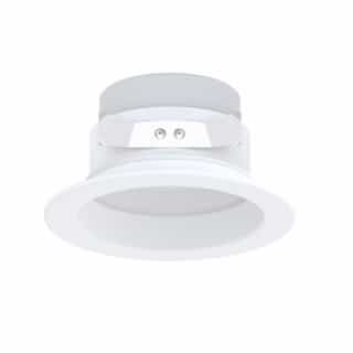 4-in 10W LED Recessed Downlight, 700 lm, 120V, Selectable CCT, White