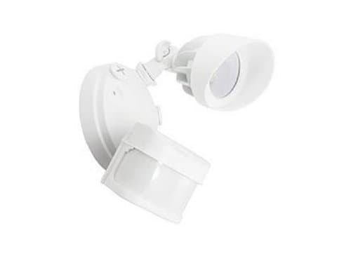 14W LED Security Light w/ Motion Sensor, Single, 708 lm, 100V-240V, 3000K, White
