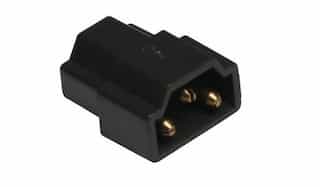 American Lighting Inline Connector For End-to-End LED Complete Light Connection, Black