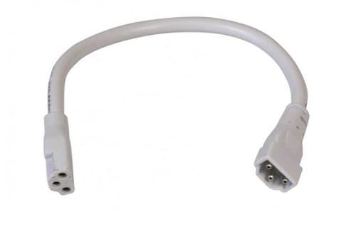 12-in Linking Cable for ALC2 Series LED Undercabinet Light, White