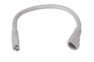 American Lighting 12-in Linking Cable for ALC2 Series LED Undercabinet Light, White