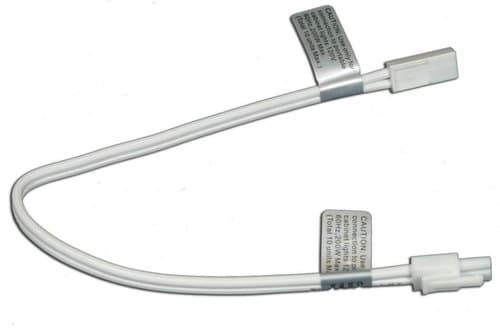 American Lighting 24-in Linkable Extensions for Xenon 120V Puck Light, White