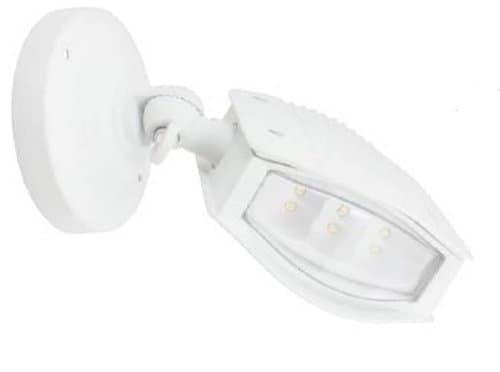 6W Swivel LED Flood Light, 465 lm, 100V-150V, 3000K, White