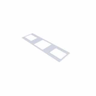 American Lighting 6" BRIO Mounting Plate for Disc Lights, Square Rough-In Plates 