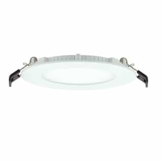 4-in 9W LED Disc Light, Dimmable, 600 lm, 120V, Selectable CCT, White