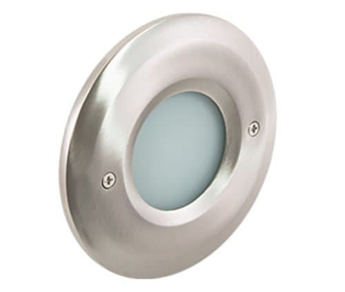 American Lighting Outer Circle Smooth Faceplate, Stainless Steel