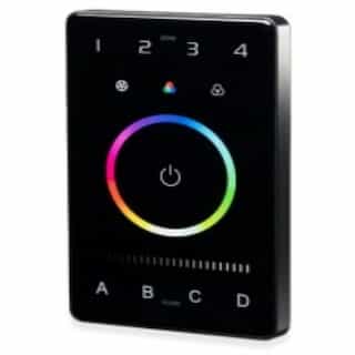 American Lighting DMX RGBW Control Touch Panel, Wall Mount